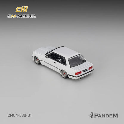 CM Model BMW M3 E30 Pandem Blanc Nacré 1:64 CM64-E30-01