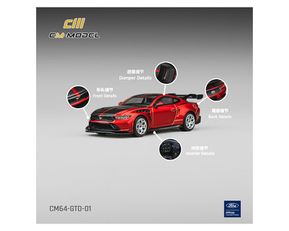 (PRE-ORDER 2026) CM Model 1:64 Ford Mustang GTD – Limited Edition (CM64-GTD-01)