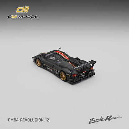 CM Model Pagani Zonda Revolución Dry Carbon 1:64 CM64-Revolucion-12