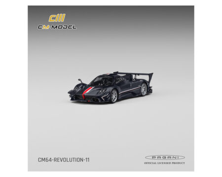 (PRE-ORDER 2026) Pagani Zonda Revolution Navy Carbon Fiber - CM Model 1:64 - CM64-REVOLUTION-11