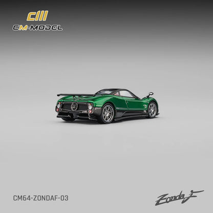 CM MODEL 1/64 Pagani ZondaF Metallic Emerald Green CM64-ZondaF-03