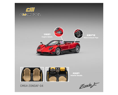 (PRE-ORDER 2026) CM Model 1:64 Pagani Zonda F – Limited Edition (CM64-ZONDAF-04)