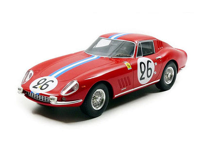 FERRARI 275 GTB N.26 DNF LM 1966 G.BISCALDI -PRINCE M.DE BOURBON 1:18
