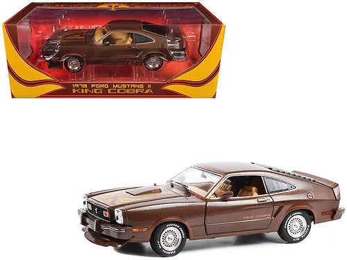 1978 FORD MUSTANG II KING COBRA BROWN
