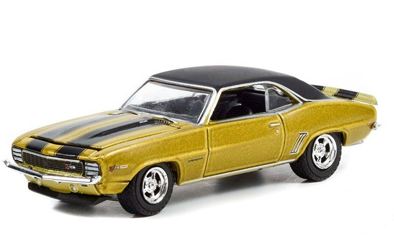 1969 Chevrolet Camaro Z/28 Gold Metallic with Black Top and Stripes "Pawn Stars" (2009) TV Series.