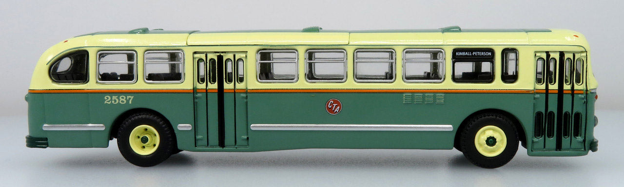 1952 Brill CD-44 Transit Bus Chicago Surface Lines Livery