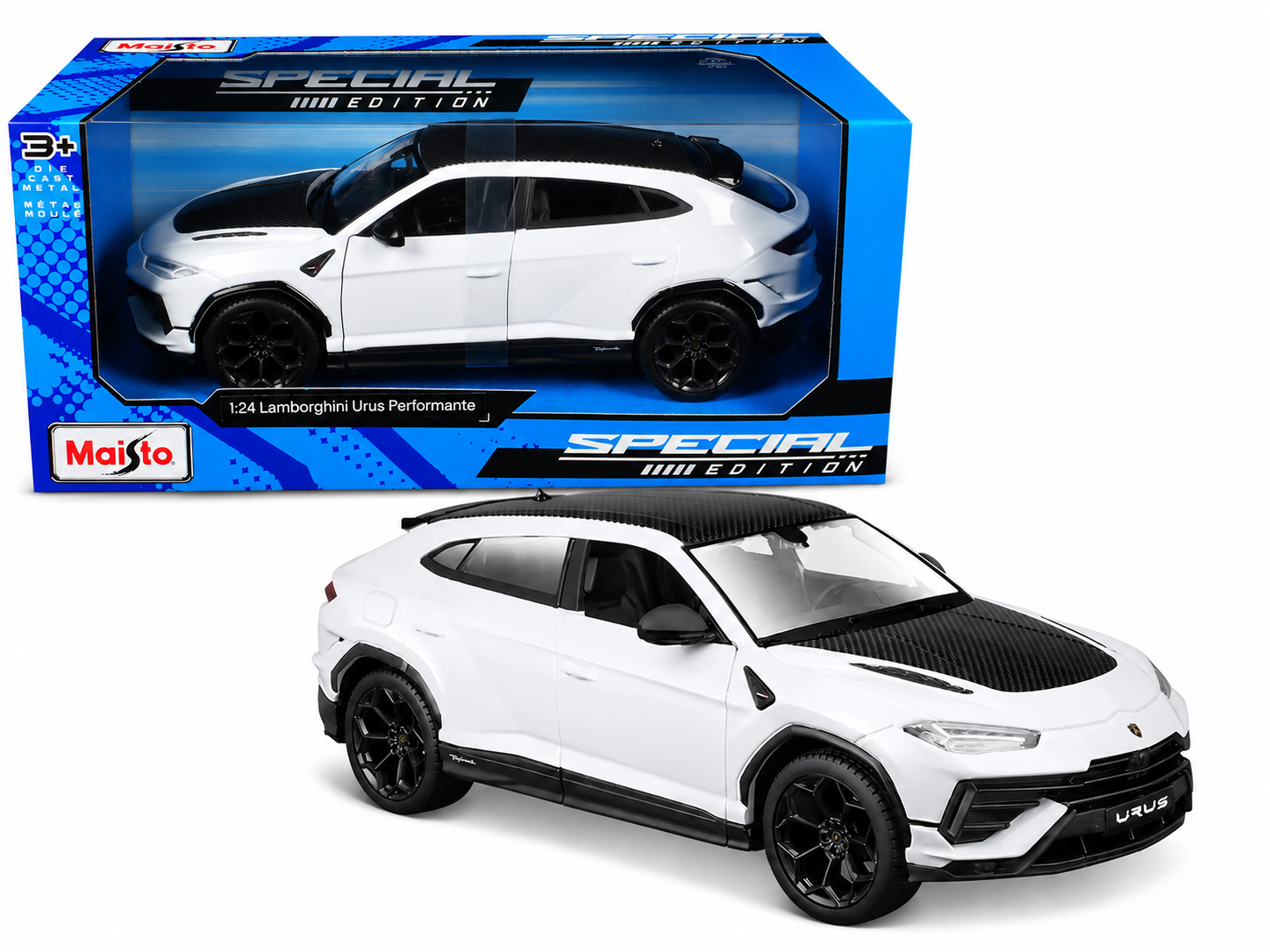Maisto 1:24 Lamborghini Urus Performante – Blanc – Special Edition – 32928WH