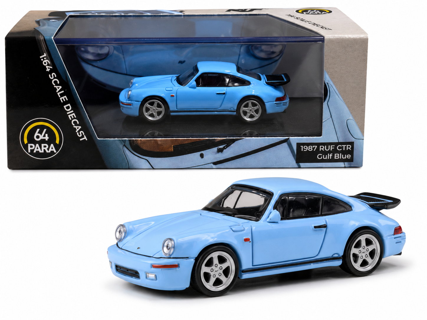 PARA64 1/64 RUF CTR 1987 Gulf Blue LHD PA-55299 