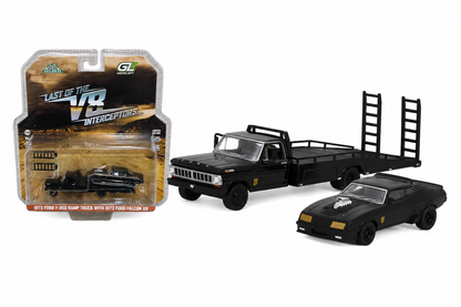 1972 F-350 Ramp Truck/V8 Interceptors 1973 Falcon XB