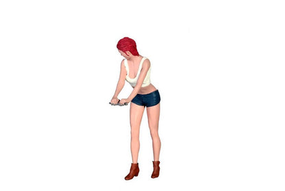 Figurine 1:18 - Car Washer Courtney (18016)