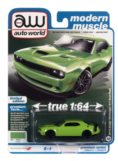 2019 Dodge Challenger R/T Scat Pack- (Color Sublime)