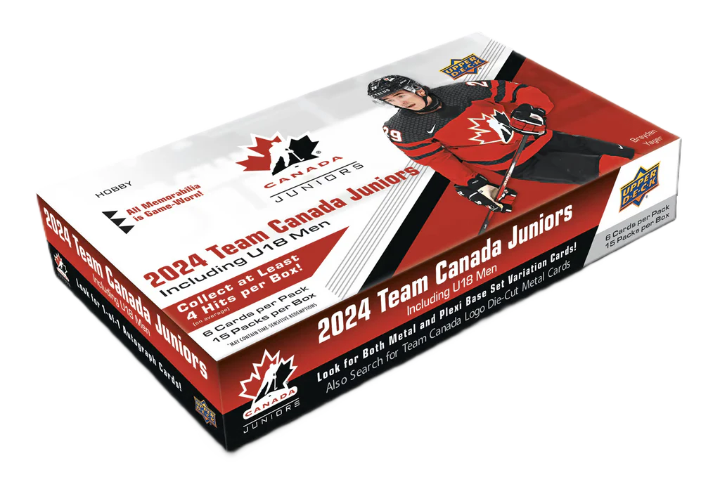 2024 Upper Deck Team Canada Juniors - Hobby Box