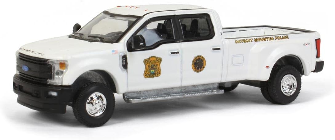 2017 Dually 4x4 Pickup Truck White Detroit Mounted Police (Michigan) Dually Drivers