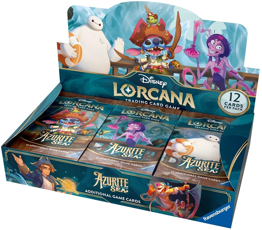 DISNEY LORCANA  "AZURITE SEA" BOOSTER PACK