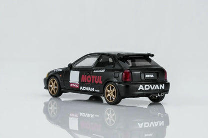 Motorhelix 1:64 Honda Civic Type R (EK9) No Good Racing Motul – M65024