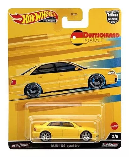 HOT WHEELS PREMIUM CAR CULTURE DEUTSCHLAND DESIGN Audi S4 Quattro