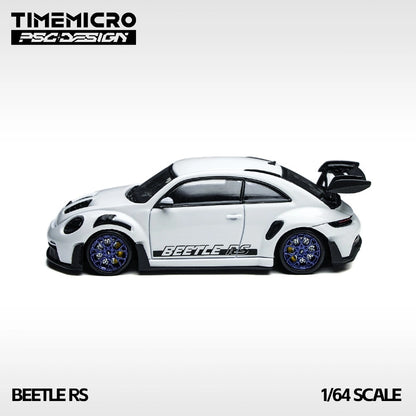 TimeMicro &amp; PSC DESIGN 1:64- Volkswagen Beetle-Concept White TM647901