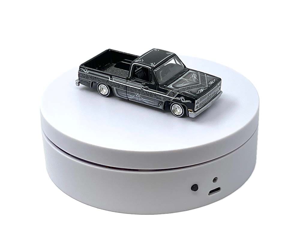 Mini Turntable Display 4.75″ – white