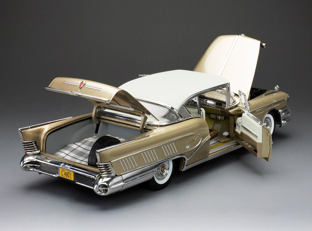 1958 Buick Limited Riviera Coupe – Glacier White / Gold Mist