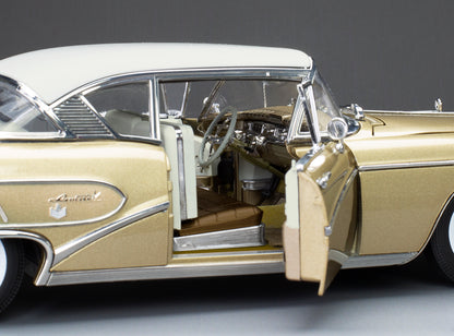 1958 Buick Limited Riviera Coupe – Glacier White / Gold Mist