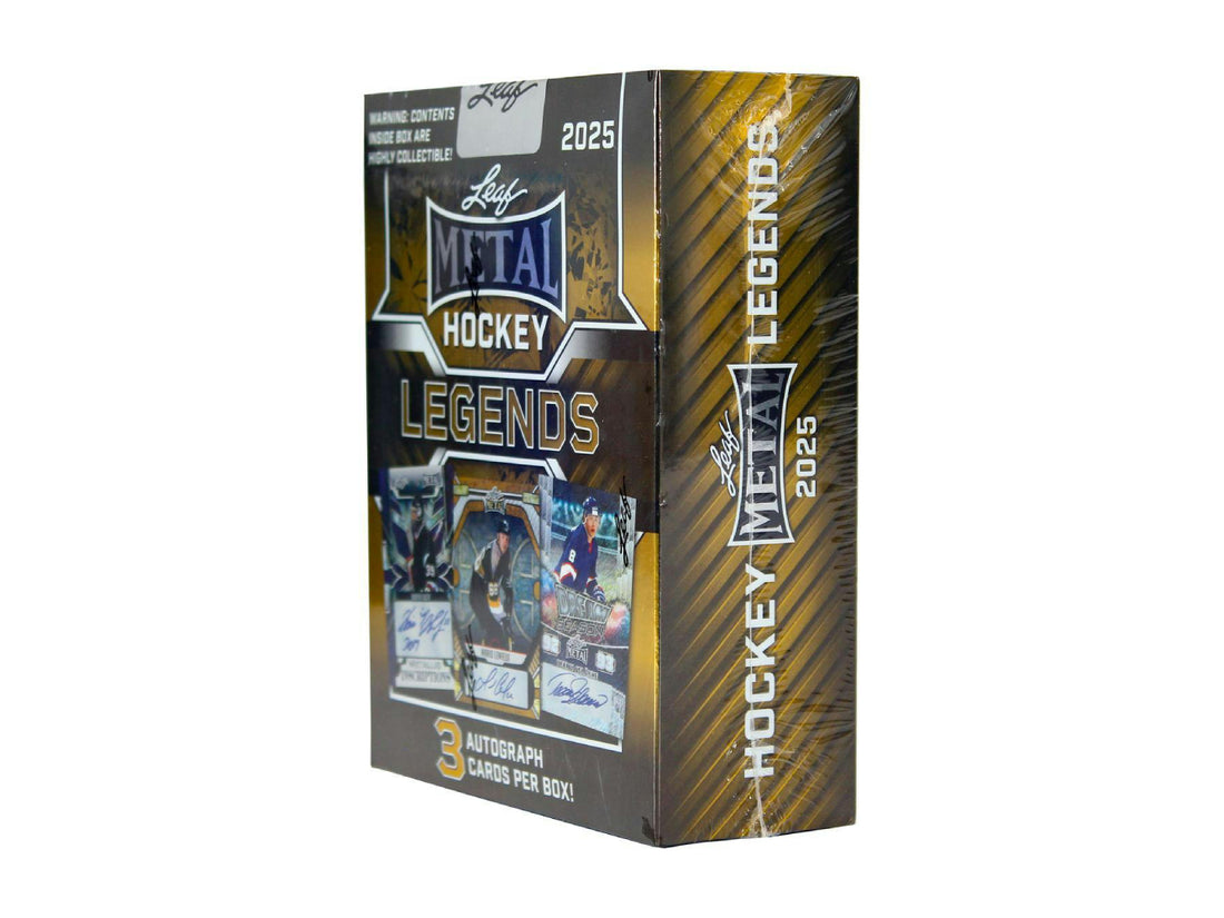 2025 Leaf Metal Hockey Legends - Hobby Box