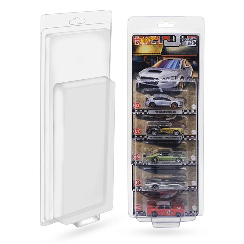 EvoRetro - Premium Hot Wheels 5-Car Protector (PACK OF 5)