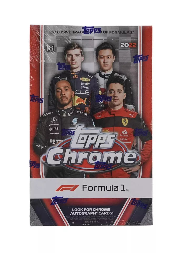 2022 Topps Chrome Formula 1 Racing Hobby Box
