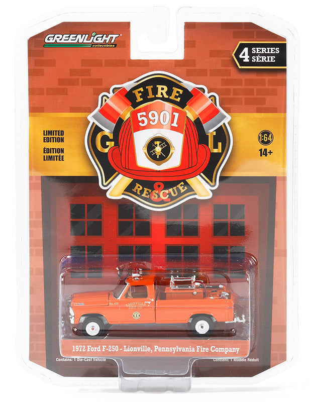 Lionville Fire Company-1972 Ford F-250 with Fire Equipment, Hose and Tank