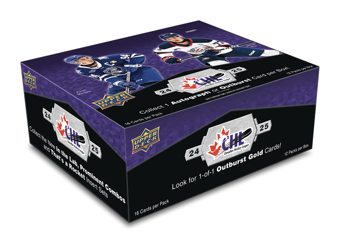 2024-25 Upper Deck CHL Hockey - Hobby Box