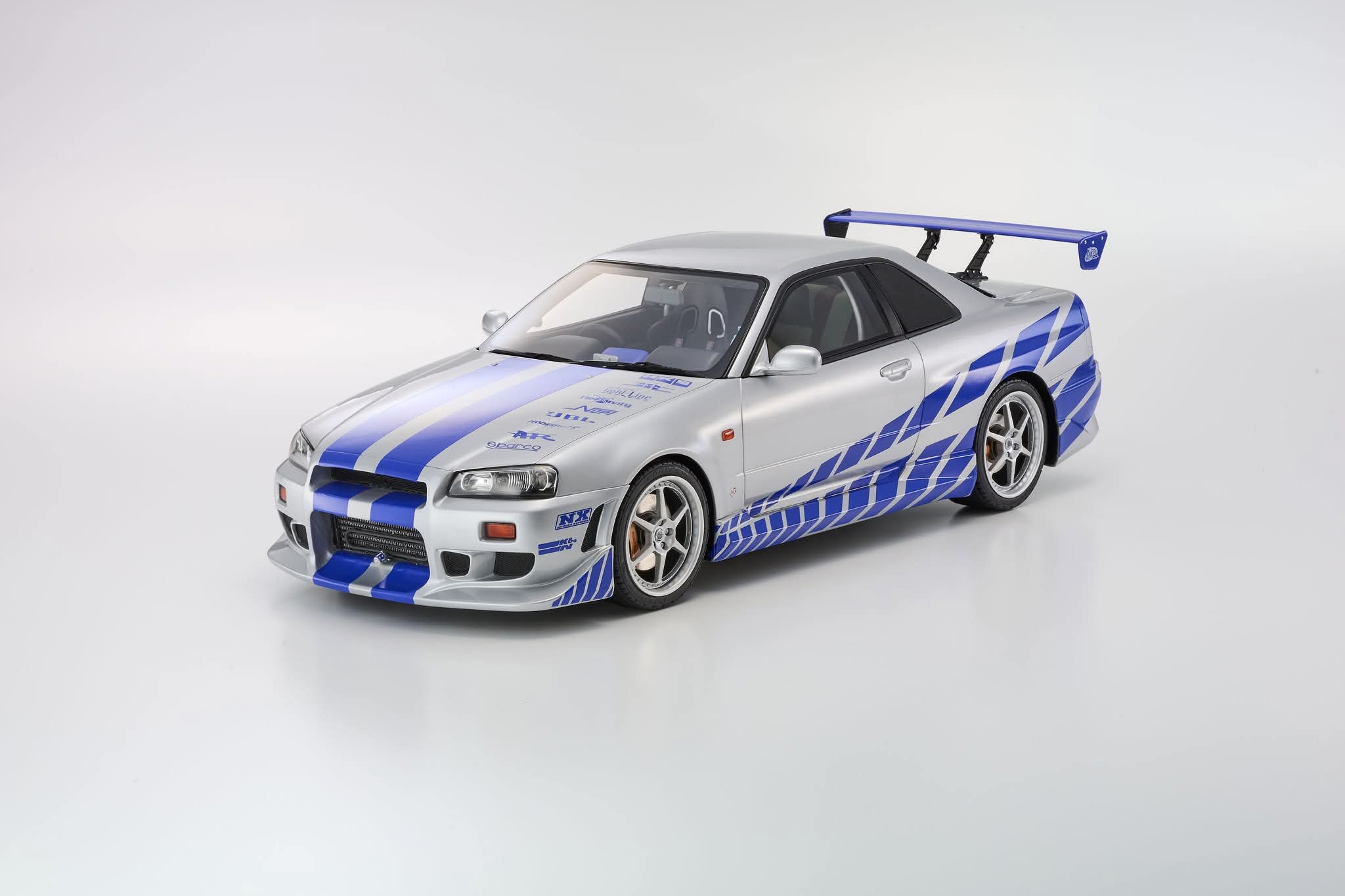 (PRE-ORDER 2026) KYOSHO 1:12 - Nissan Skyline R34 GT-R (2 FAST 2 FURIOUS 2003)