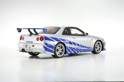 (PRE-ORDER 2026) KYOSHO 1:12 - Nissan Skyline R34 GT-R (2 FAST 2 FURIOUS 2003)
