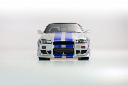 (PRE-ORDER 2026) KYOSHO 1:12 - Nissan Skyline R34 GT-R (2 FAST 2 FURIOUS 2003)