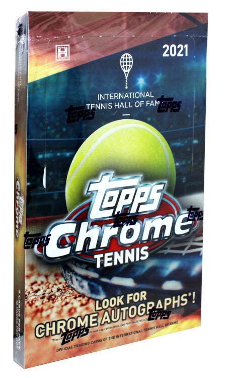 2021 Topps Chrome Tennis - Hobby Box