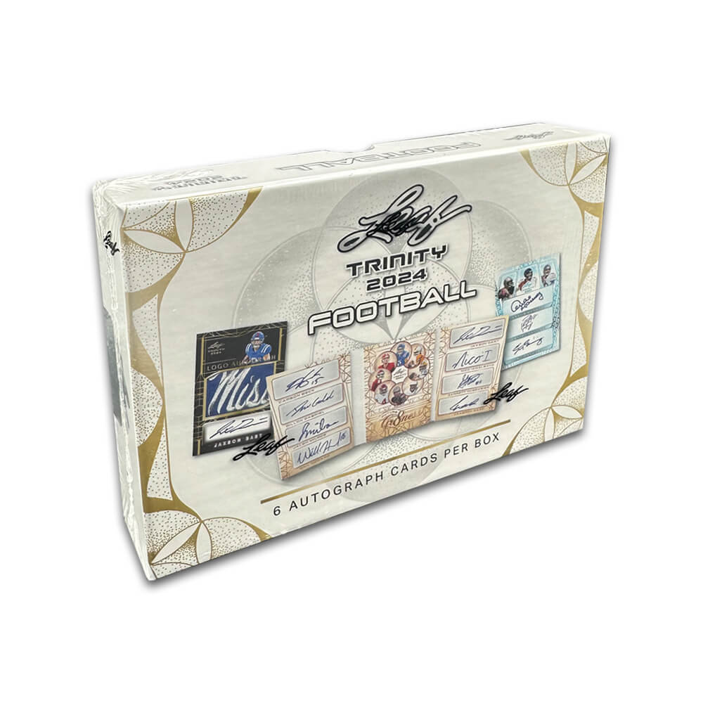 2024 Leaf Trinity Football - Hobby Box