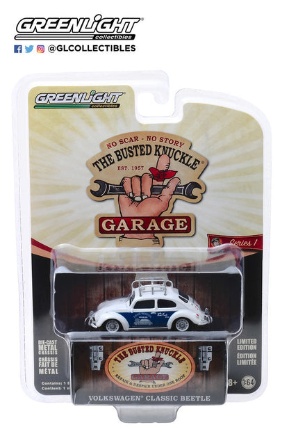 Classic Volkswagen Beetle with Roof Rack - Flat Four Specialists