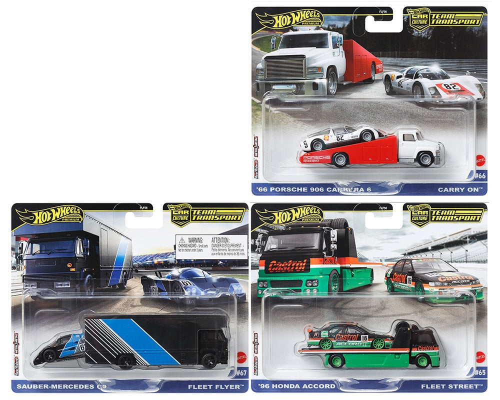 Hot Wheels 1:64 Team Transport 2024 B Case Assortment