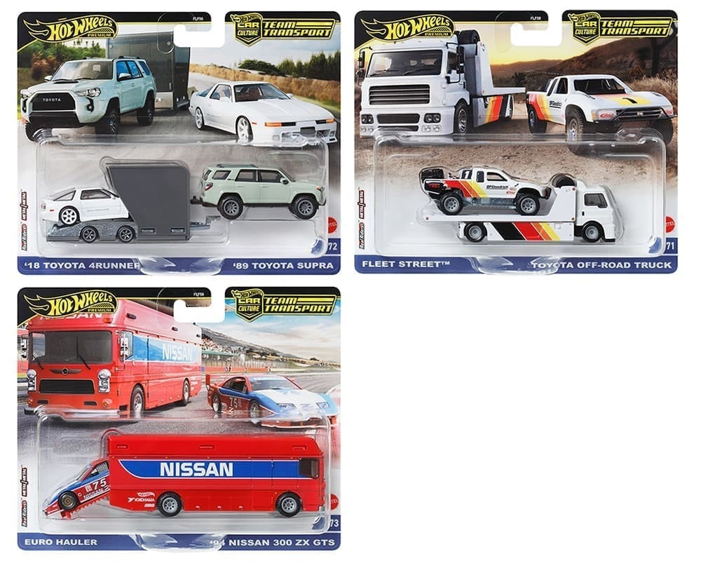 2021 Hot Wheels Premium 1:64 Retro Entertainment Set of 5