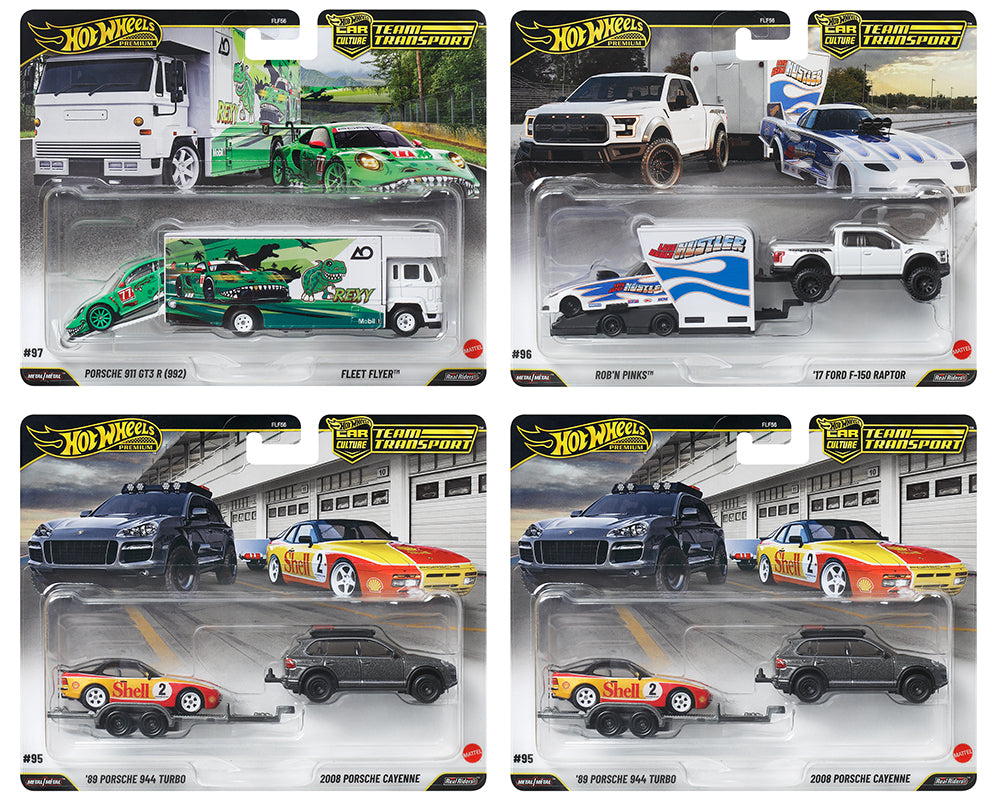 (PRE-ORDER 2026) Hot Wheels 1:64-Team Transport 2026 M Case Assortment FLF56-957M