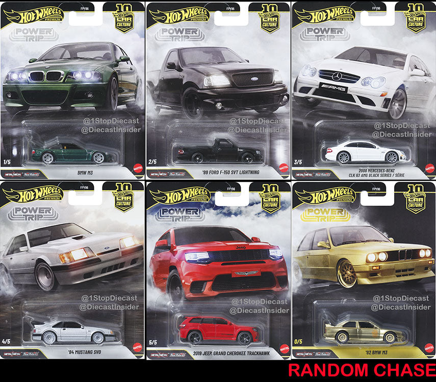 Hot Wheels 2026 Premium 1:64-Car Culture- Power Trip FPY86-961R
