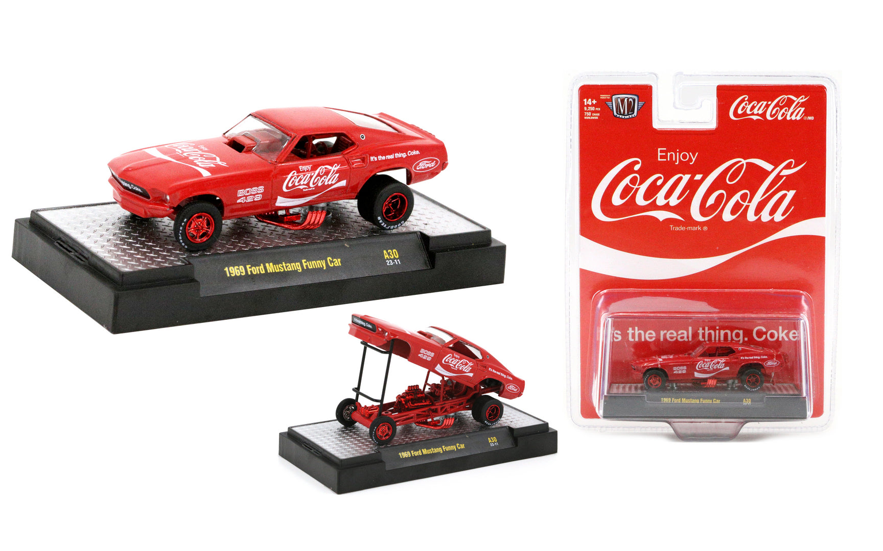Chase Cars-Coca-Cola 1969 Ford Mustang Funny Car