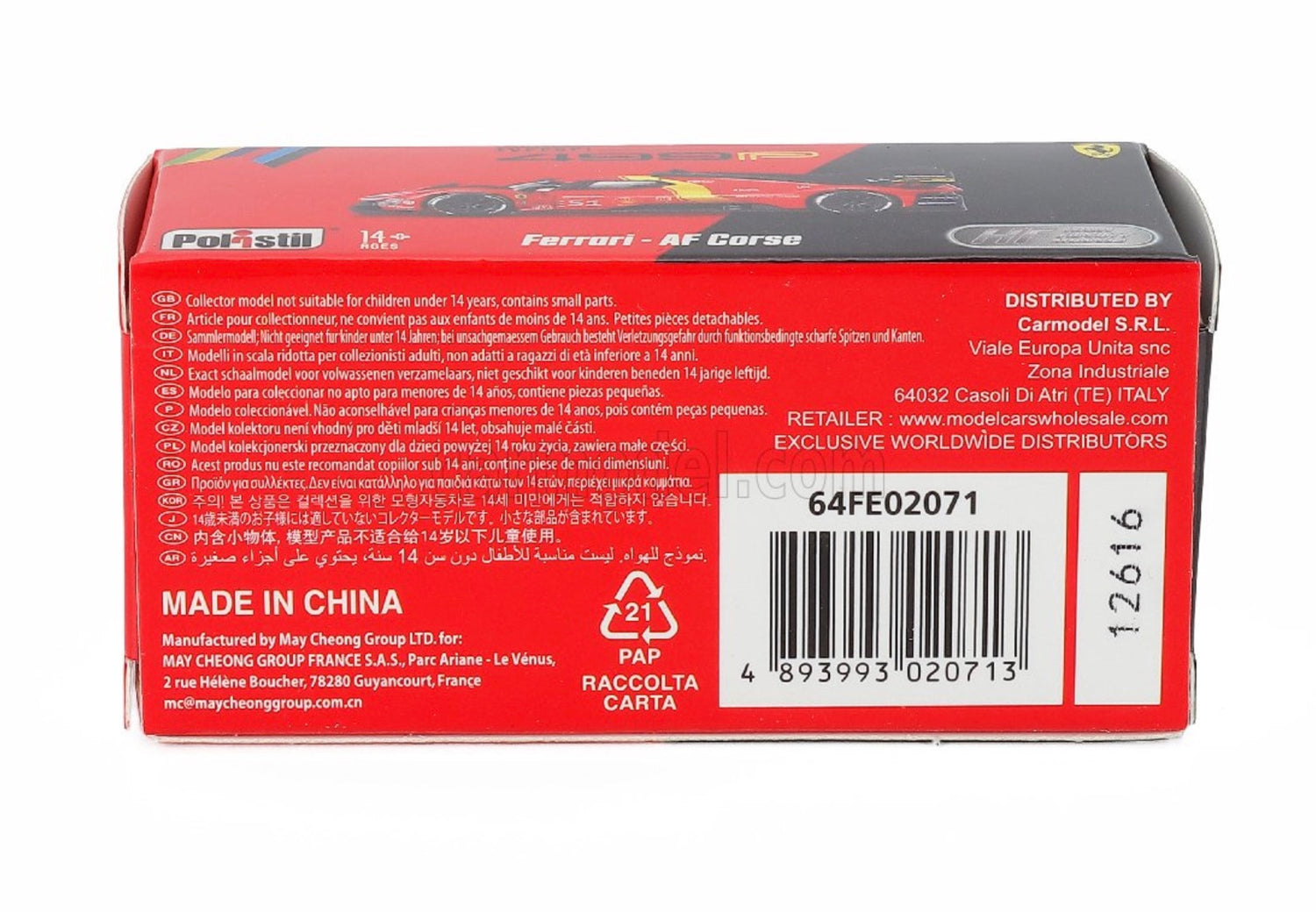 Polistil 1:64 Ferrari 499P 