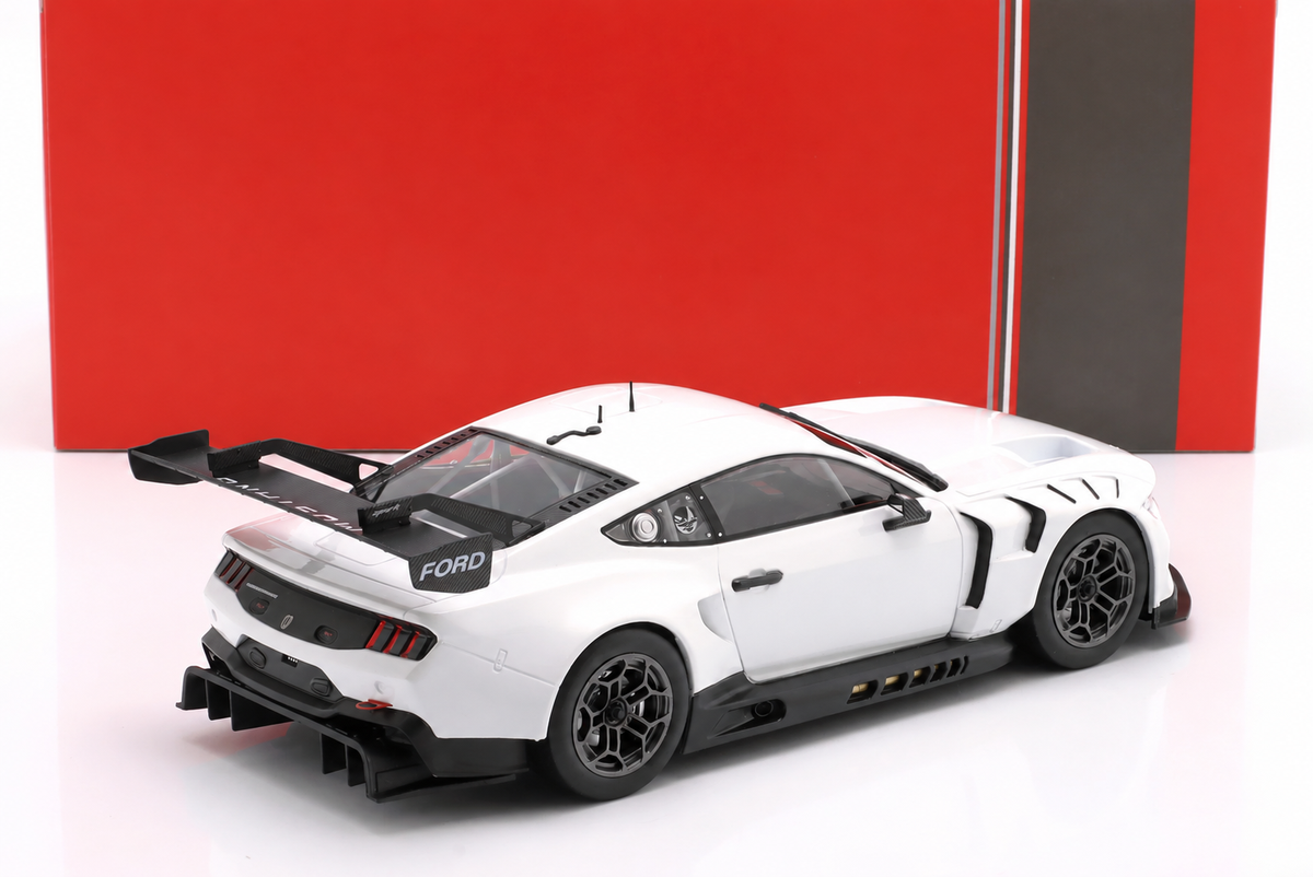 Ford Mustang GT3 Racing Spec White Plain Body Version 2024