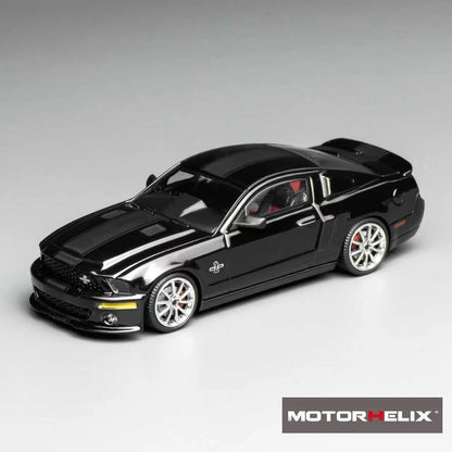 Motorhelix x Greenlight 1:64 2007 Ford Mustang Shelby GT500 Super Snake Black GL-1251006C