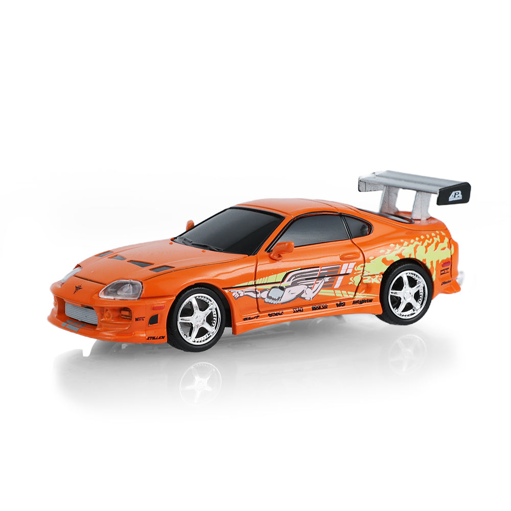 (PRE-ORDER 2027) GreenLight GL Motion 1:64 Toyota Supra 1994 orange de Brian – Fast &amp; Furious – Voiture télécommandée avec télécommande – GLM-INT-613052