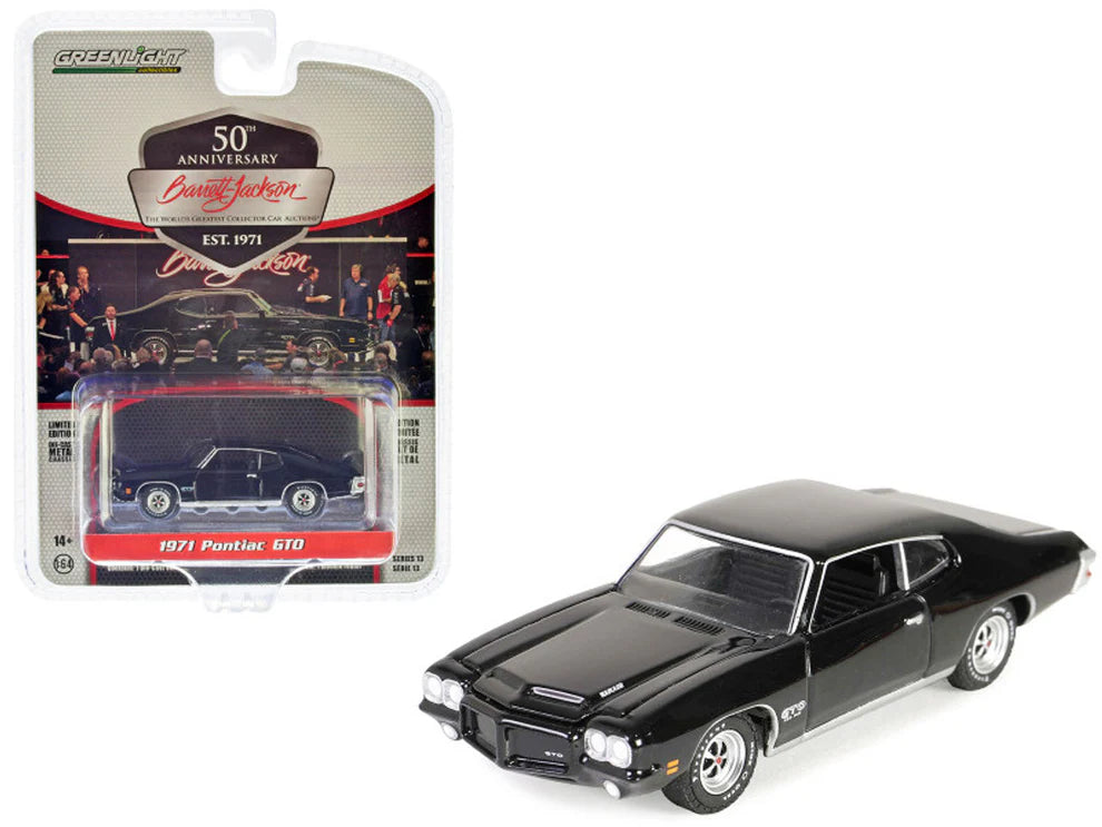 1971 Pontiac GTO-Starlight Black