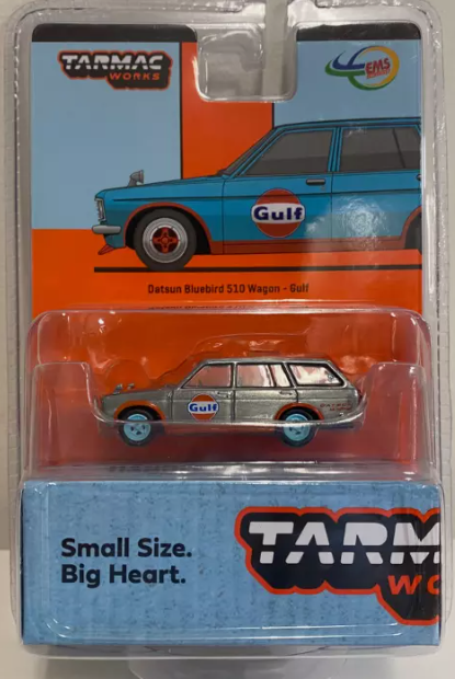 CHASE CARS-Datsun 510 Wagon &quot;GULF&quot; Indonesia Exclusive-TARMAC WORKS