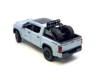 MiJo Exclusives 1:24 2023 Toyota Tundra TRD Off-Road 4×4 – Lunar Rock H08555R-LR