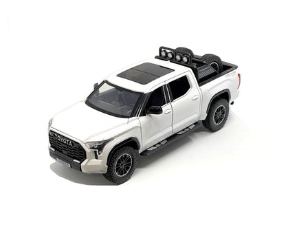 MiJo Exclusives 1:24 2023 Toyota Tundra TRD Off-Road – (White) H08555R-WH