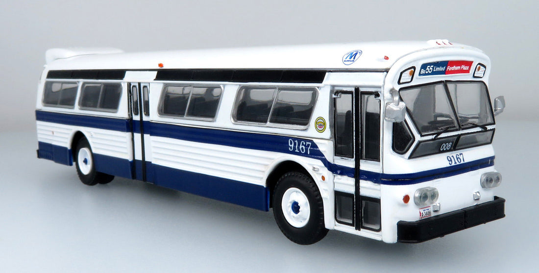 Flxible Fishbowl New York City Transit Authority Bus 9000 Series 1980’s Livery