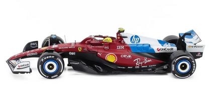 F1 SF-25 TEAM SCUDERIA FERRARI HP N 44 MIAMI GP 2025 LEWIS HAMILTON-WITH SHOWCASE